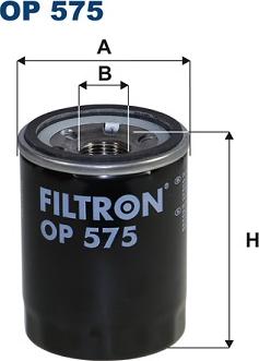 Filtron OP575 - Oil Filter autospares.lv