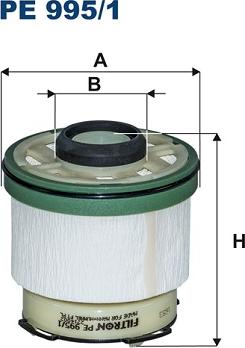 Filtron PE995/1 - Fuel filter autospares.lv