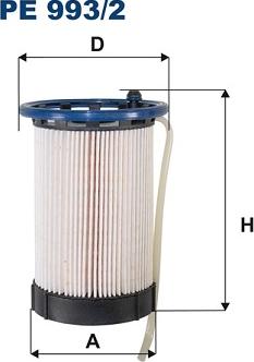 Filtron PE993/2 - Fuel filter autospares.lv