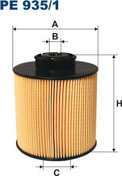 Filtron PE935/1 - Fuel filter autospares.lv