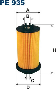 Filtron PE935 - Fuel filter autospares.lv