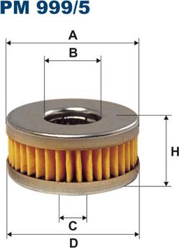 Filtron PM 999/5 - Fuel filter autospares.lv