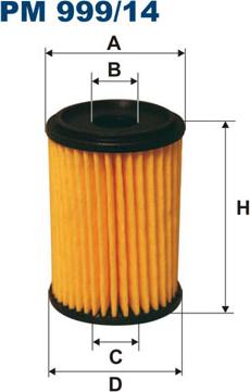 Filtron PM 999/14 - Fuel filter autospares.lv