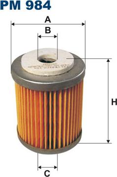 Filtron PM984 - Fuel filter autospares.lv