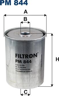Filtron PM844 - Fuel filter autospares.lv