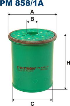 Filtron PM858/1A - Fuel filter autospares.lv