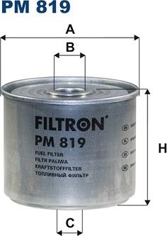 Filtron PM819 - Fuel filter autospares.lv