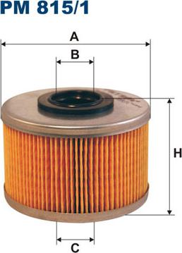Filtron PM815/1 - Fuel filter autospares.lv