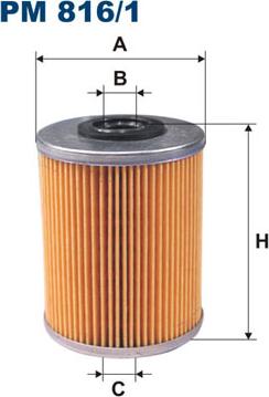 Filtron PM816/1 - Fuel filter autospares.lv