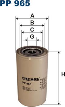 Filtron PP965 - Fuel filter autospares.lv