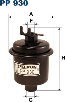 Filtron PP930 - Fuel filter autospares.lv