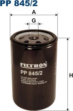 Filtron PP845/2 - Fuel filter autospares.lv