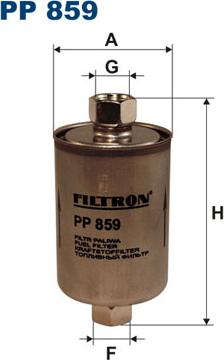 Filtron PP859 - Fuel filter autospares.lv