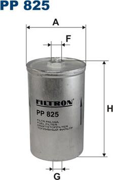 Filtron PP825 - Fuel filter autospares.lv