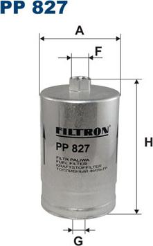 Filtron PP827 - Fuel filter autospares.lv