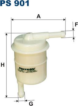 Filtron PS901 - Fuel filter autospares.lv