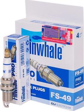 Finwhale FS49 - Spark Plug autospares.lv