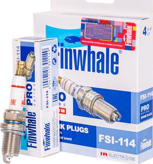 Finwhale FSI114 - Spark Plug autospares.lv