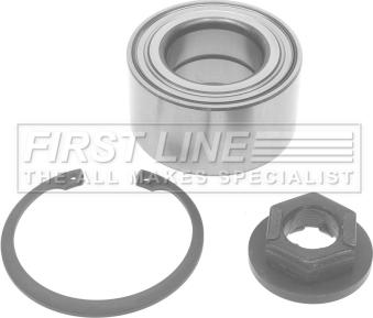 First Line FBK993 - Wheel hub, bearing Kit autospares.lv