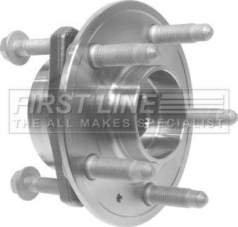 First Line FBK1166 - Wheel hub, bearing Kit autospares.lv