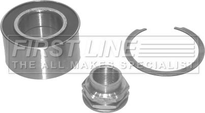 First Line FBK390 - Wheel hub, bearing Kit autospares.lv