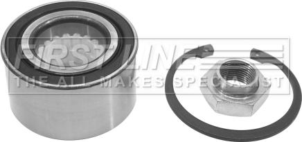 First Line FBK384 - Wheel hub, bearing Kit autospares.lv