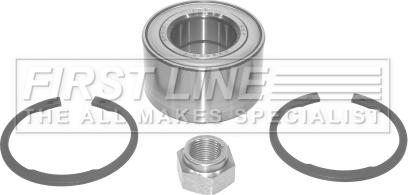 First Line FBK321 - Wheel hub, bearing Kit autospares.lv