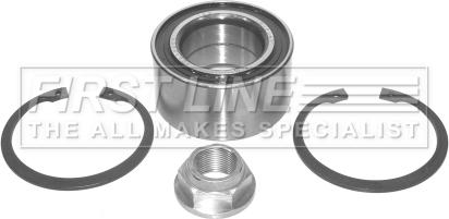 First Line FBK293 - Wheel hub, bearing Kit autospares.lv