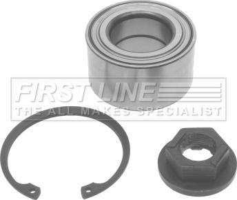 First Line FBK743 - Wheel hub, bearing Kit autospares.lv