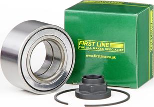 First Line FBK772 - Wheel hub, bearing Kit autospares.lv