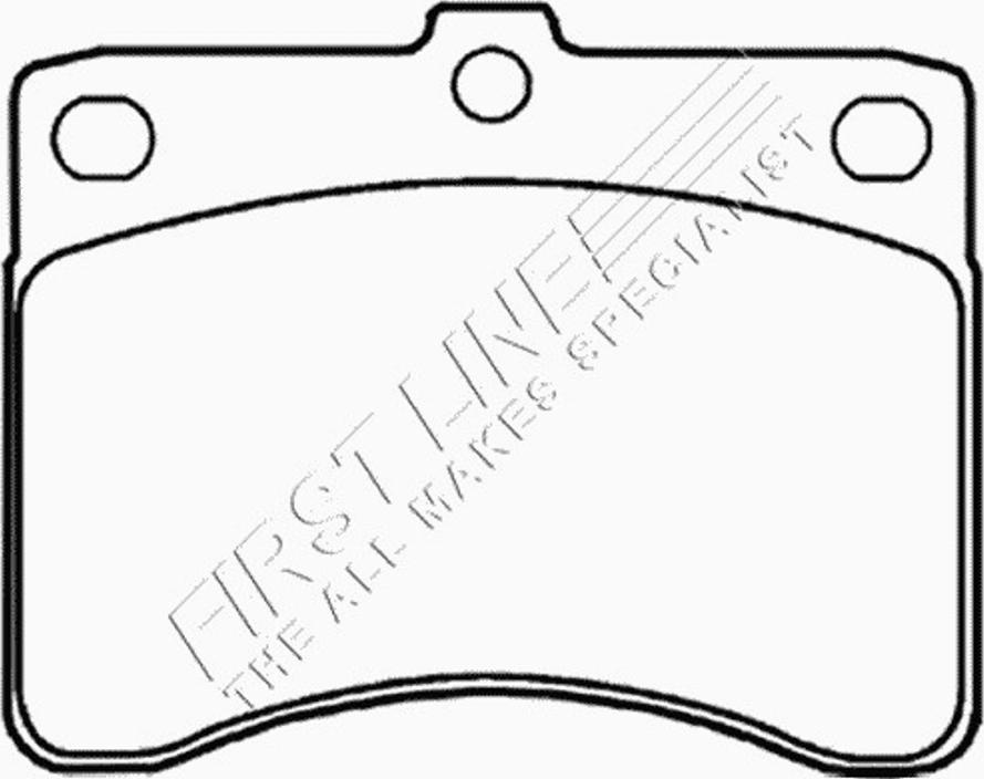 First Line FBP1498 - Brake Pad Set, disc brake autospares.lv