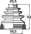 First Line FCB6131 - Bellow, drive shaft autospares.lv