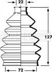 First Line FCB2351 - Bellow, drive shaft autospares.lv