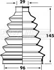 First Line FCB2361 - Bellow, drive shaft autospares.lv