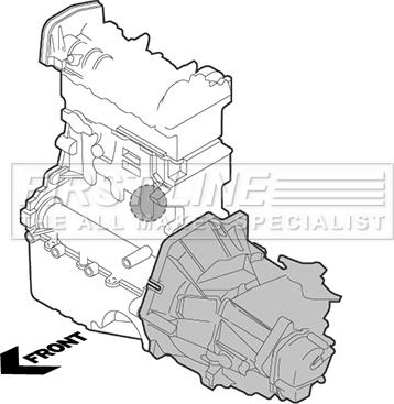 First Line FEM3844 - Holder, engine mounting autospares.lv