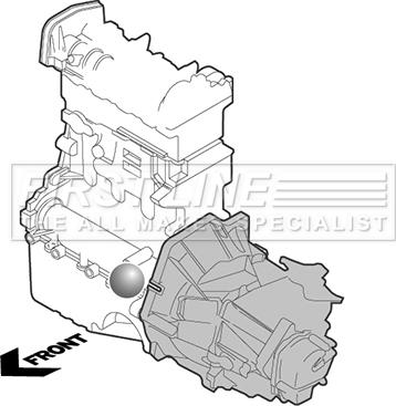 First Line FEM3338 - Holder, engine mounting autospares.lv