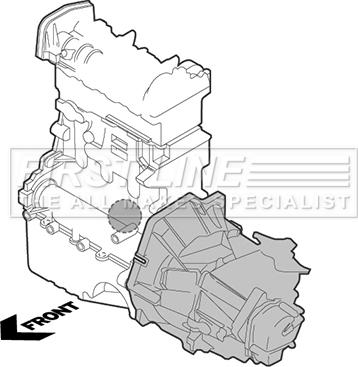 First Line FEM4205 - Holder, engine mounting autospares.lv