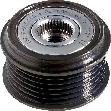 Fispa 455002 - Pulley, alternator, freewheel clutch autospares.lv