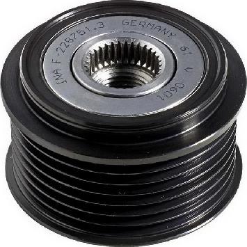 Fispa 455019 - Pulley, alternator, freewheel clutch autospares.lv