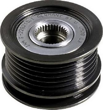 Fispa 455016 - Pulley, alternator, freewheel clutch autospares.lv