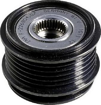 Fispa 455010 - Pulley, alternator, freewheel clutch autospares.lv