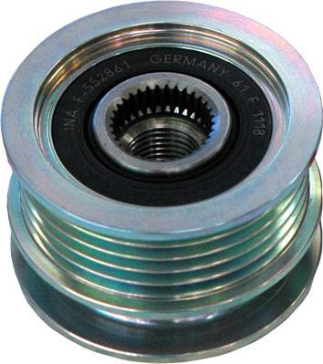 Fispa 455198 - Pulley, alternator, freewheel clutch autospares.lv