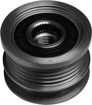 Fispa 455141 - Pulley, alternator, freewheel clutch autospares.lv