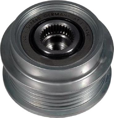 Fispa 455166 - Pulley, alternator, freewheel clutch autospares.lv