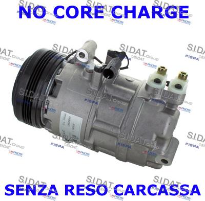 Fispa 1.9092R - Compressor, air conditioning autospares.lv