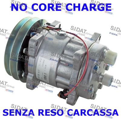 Fispa 1.1413R - Compressor, air conditioning autospares.lv