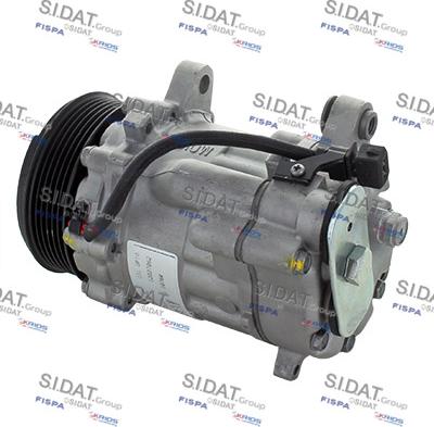 Fispa 1.1076R - Compressor, air conditioning autospares.lv