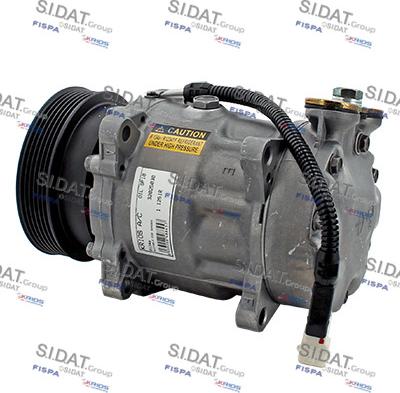 Fispa 1.1251R - Compressor, air conditioning autospares.lv