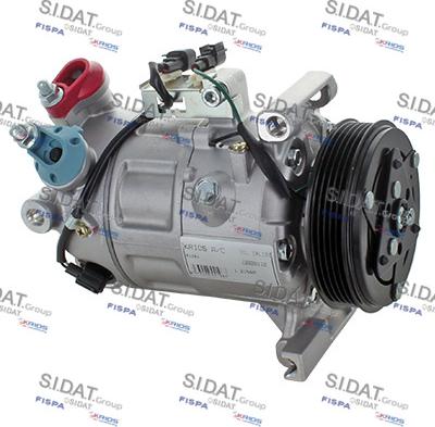 Fispa 1.2154A - Compressor, air conditioning autospares.lv