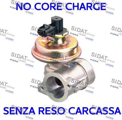 Fispa 83.667R - EGR Valve autospares.lv